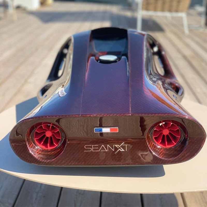 Scooter submarino SeaNXT RS Elite Carbono Rojo